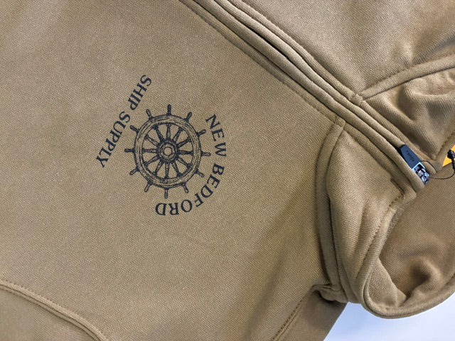 NBSS x Carhartt 1/4 Zip Mock-Neck Sweatshirt