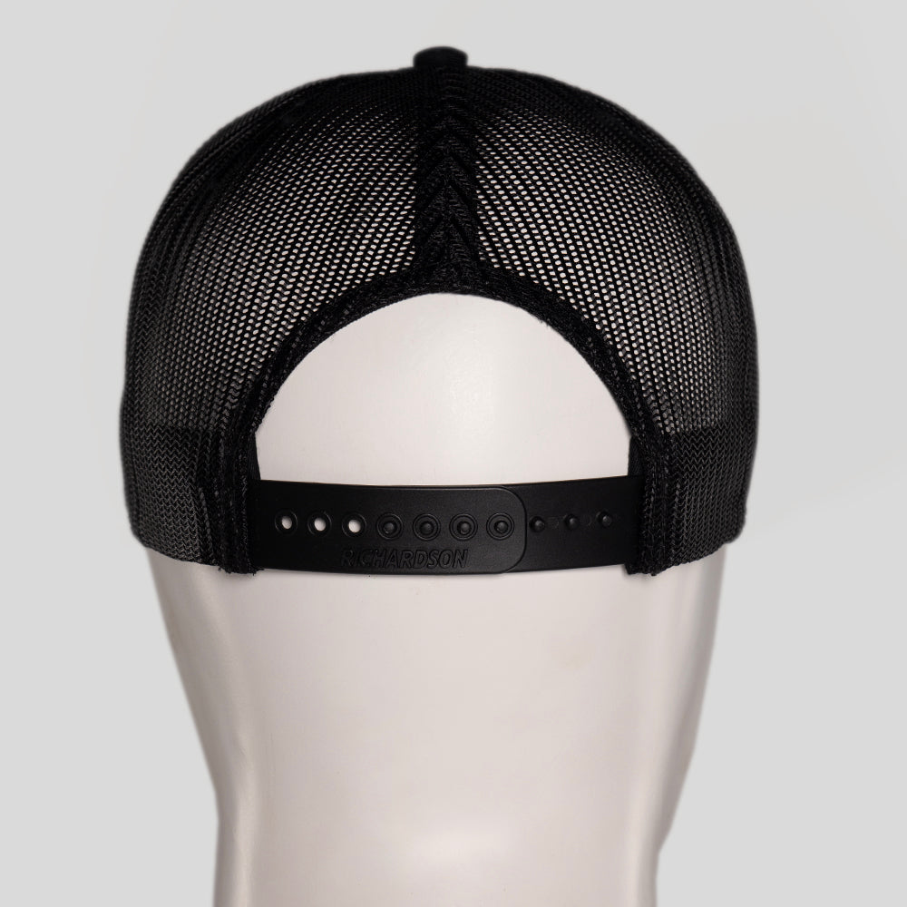NBSS Shackle Trucker Hat in Black