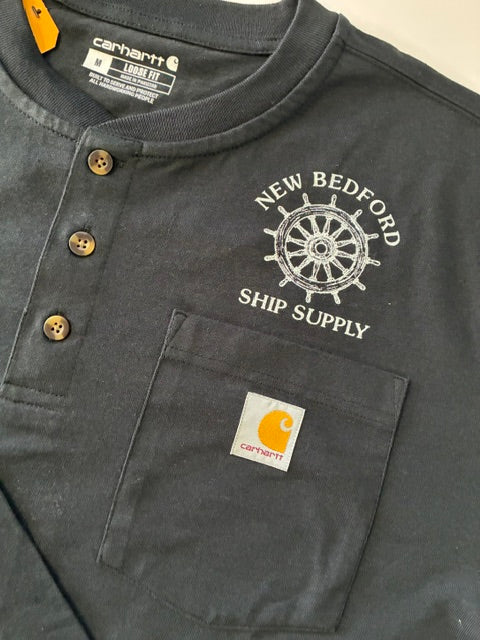 NBSS x Carhartt Henley Long Sleeve T-Shirt