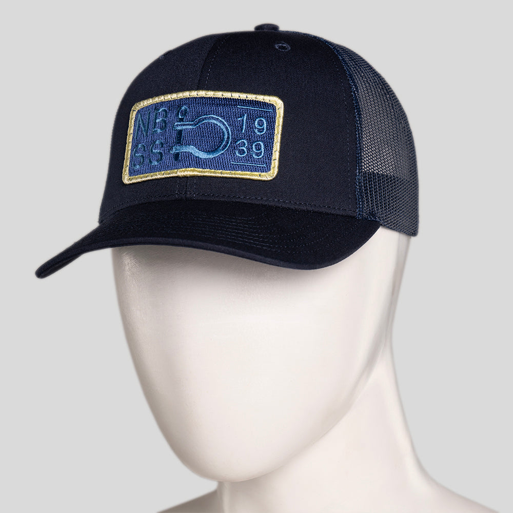 NBSS Shackle Trucker Hat in Navy