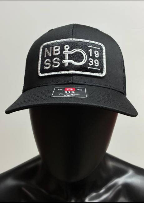 NBSS Shackle Trucker Hat in Black