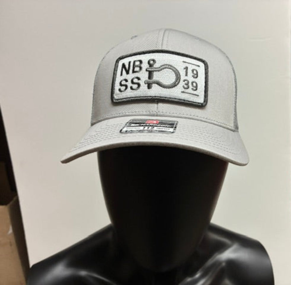 NBSS Shackle Trucker Hat in Grey
