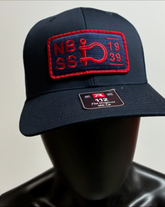 NBSS Shackle Trucker Hat in Navy