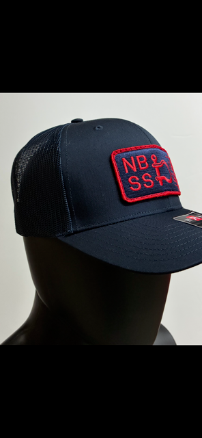 NBSS Shackle Trucker Hat in Navy